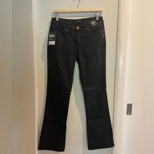 Silver Jeans Suki Curvy Mid Rise Slim Boot Black Size 29/31